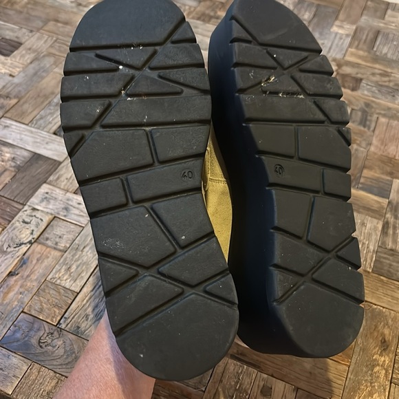 Free People Nico Platform Loafer Tan Suede Size 40 - Picture 9 of 16